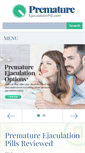 Mobile Screenshot of prematureejaculationpill.com